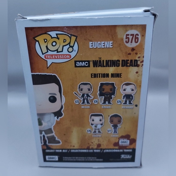 ๐๏ธ Walking Dead's Eugene #576 Funko Pop! TV - Picture 5 of 7
